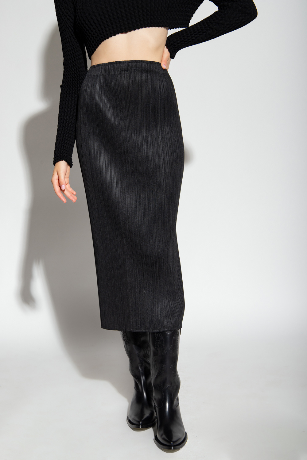 PLEATS PLEASE Issey Miyake - Pleated Sleeveless Dress in